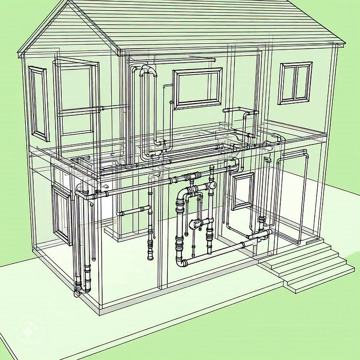 The AI LLMs are like the pipes in your house..