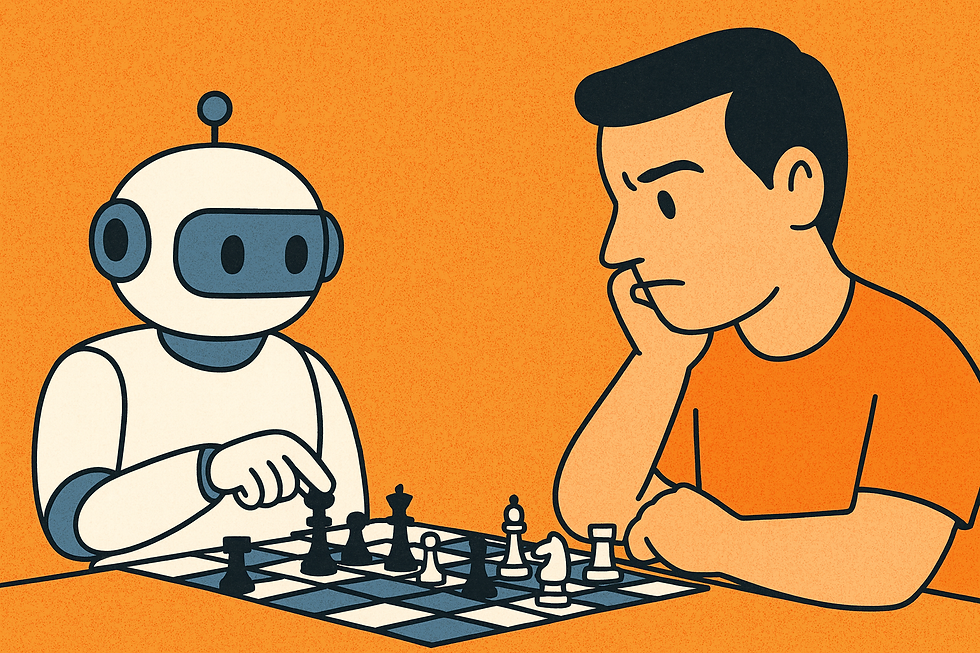 AI doesn't think — it simply executes patterns to maximize its chance of winning