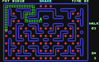 1980s video game 'Snake'